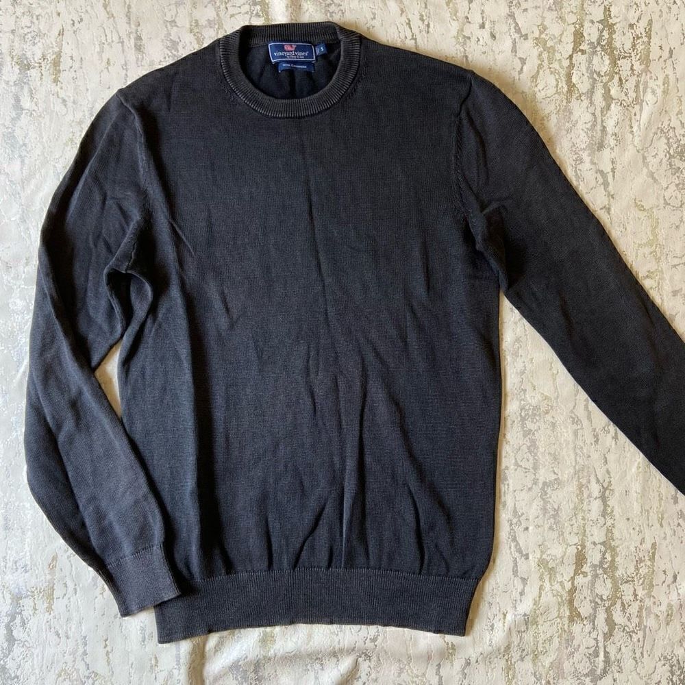 Vineyard Vines cotton cashmere saltwater Crewneck sweater